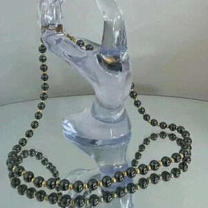 ✅💎Vintage Glass Bead  Necklace